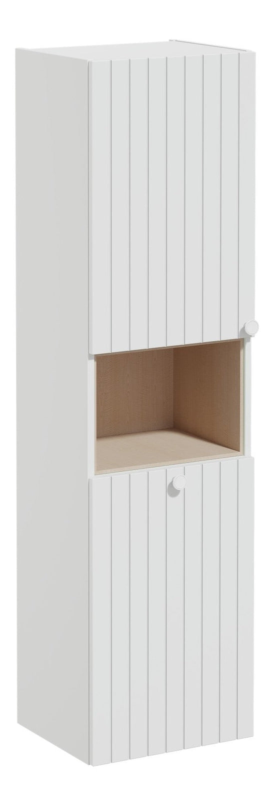 HRD 40cm 2 Door Semi-Tall Unit w/Laundry Basket