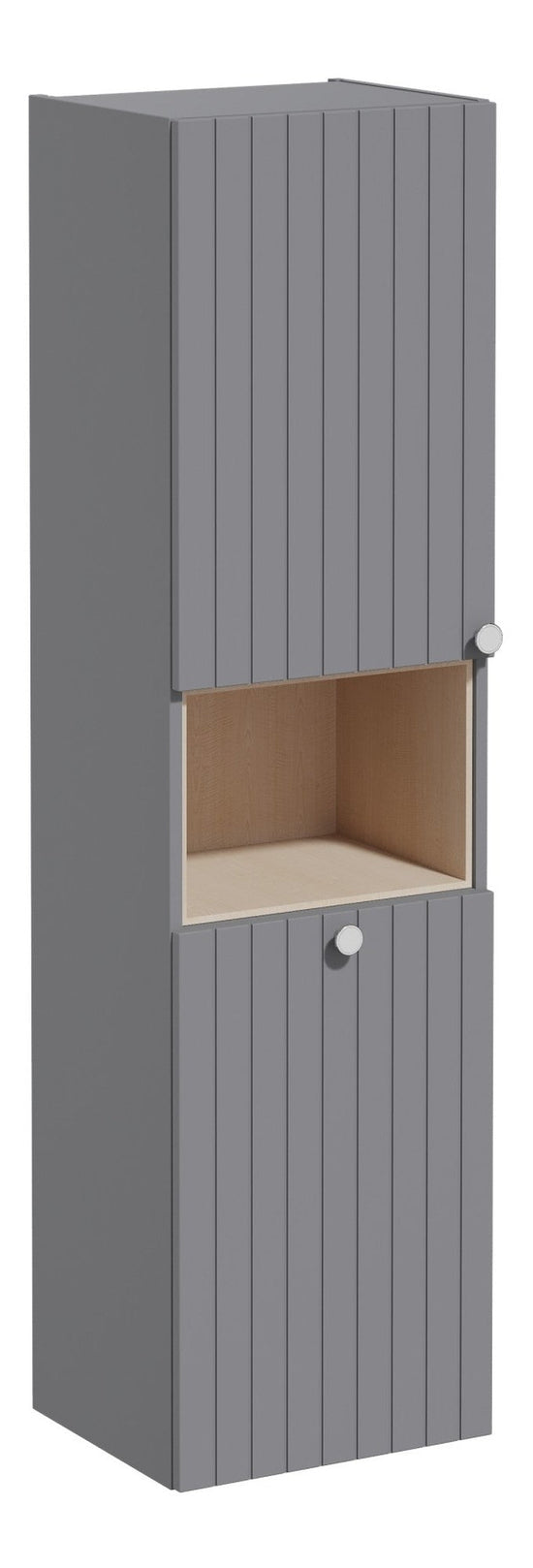 HRD 40cm 2 Door Semi-Tall Unit w/Laundry Basket