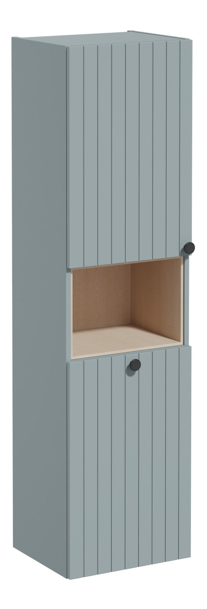 HRD 40cm 2 Door Semi-Tall Unit w/Laundry Basket