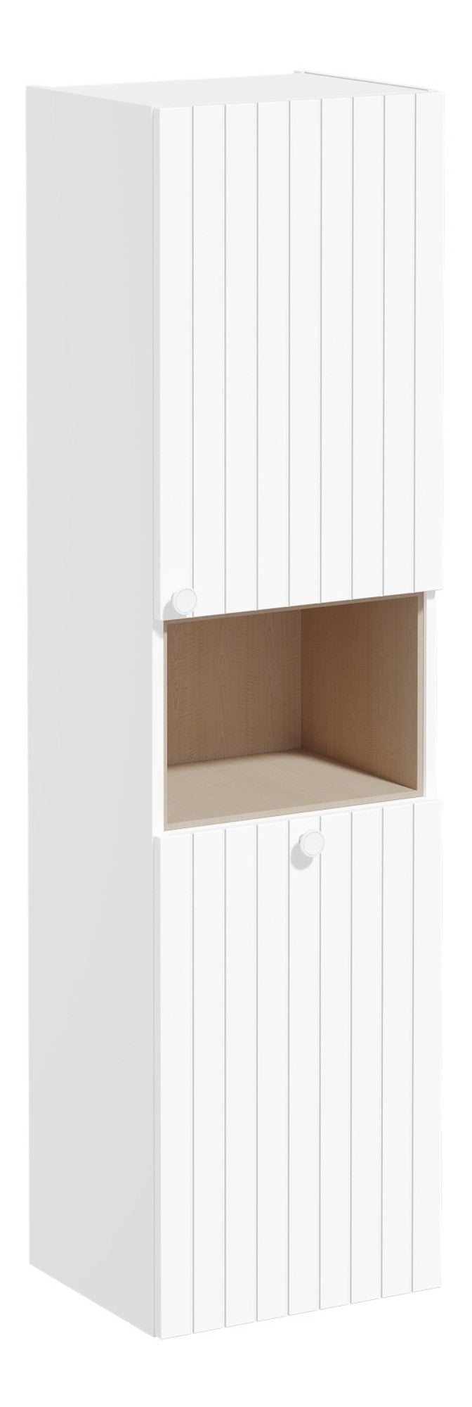 HRD 40cm 2 Door Semi-Tall Unit w/Laundry Basket