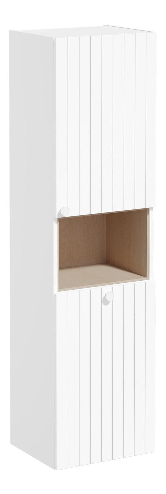 HRD 40cm 2 Door Semi-Tall Unit w/Laundry Basket