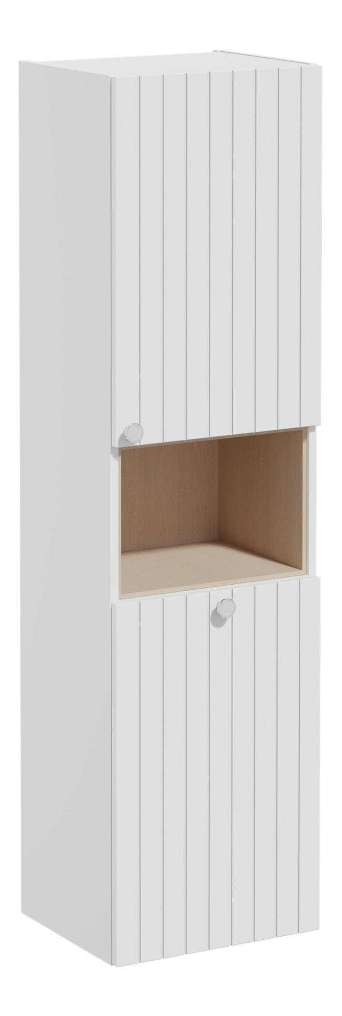 HRD 40cm 2 Door Semi-Tall Unit w/Laundry Basket
