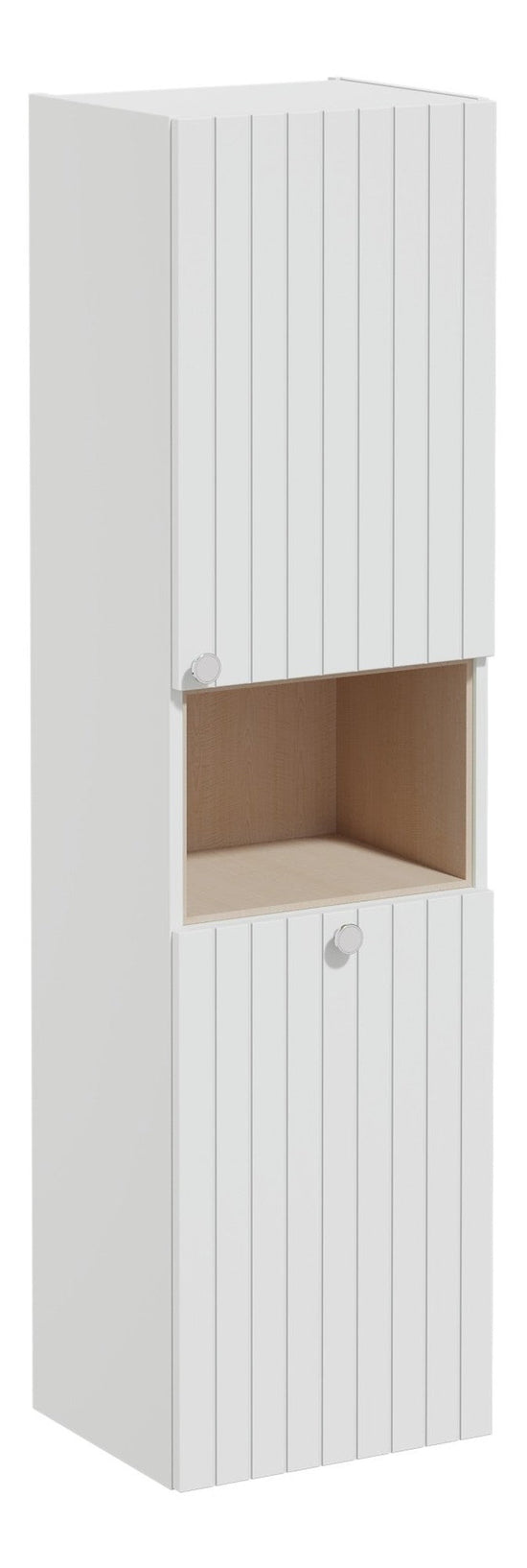 HRD 40cm 2 Door Semi-Tall Unit w/Laundry Basket