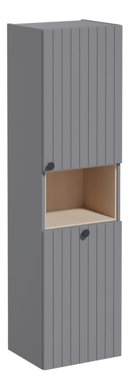 HRD 40cm 2 Door Semi-Tall Unit w/Laundry Basket