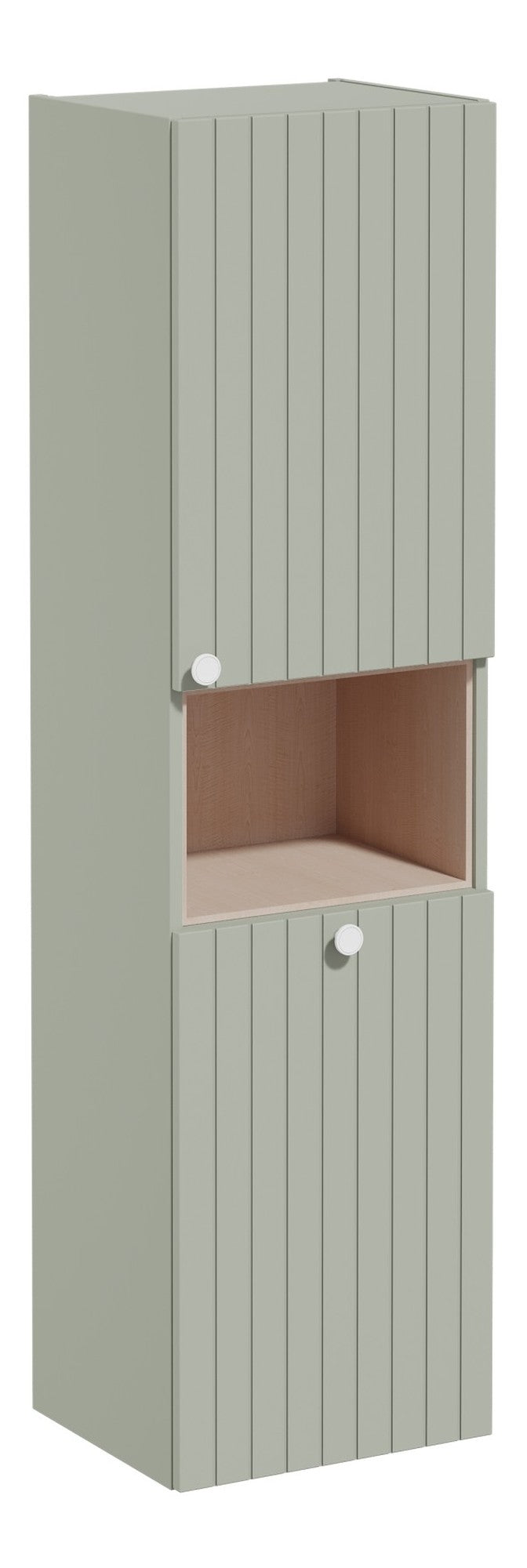 HRD 40cm 2 Door Semi-Tall Unit w/Laundry Basket
