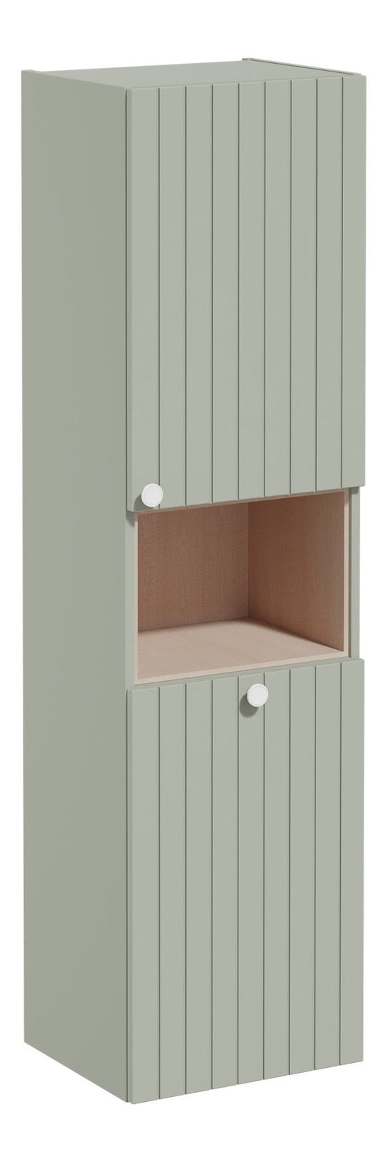 HRD 40cm 2 Door Semi-Tall Unit w/Laundry Basket