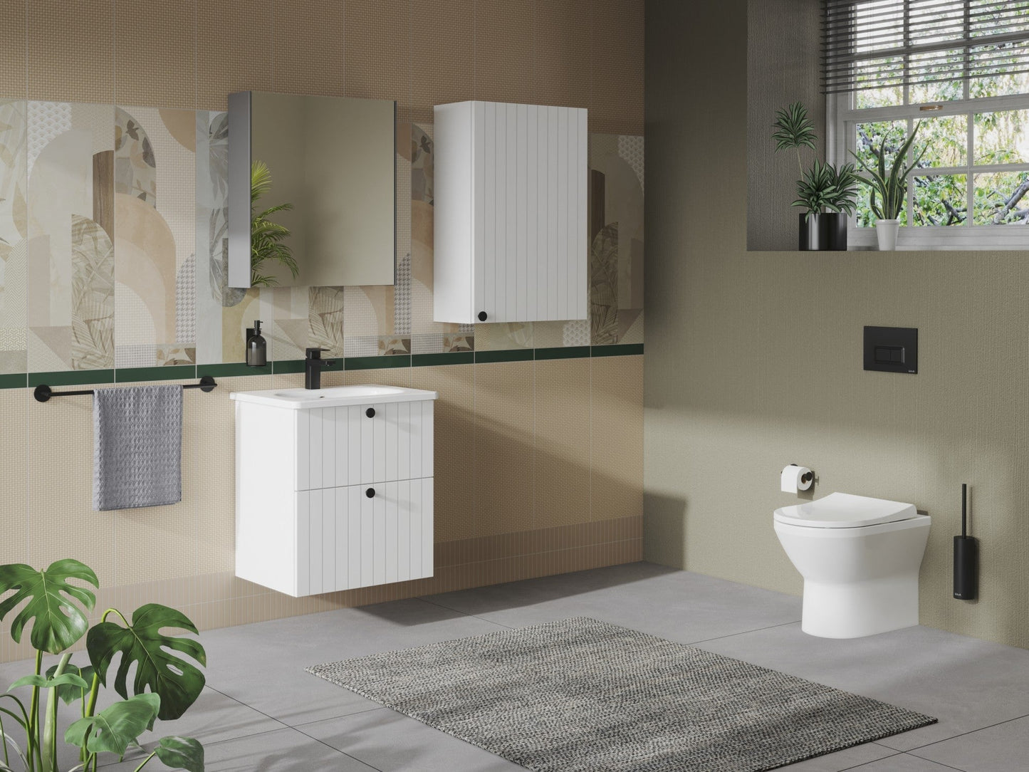 HRD 60cm 1 Door Upper/Wall Unit