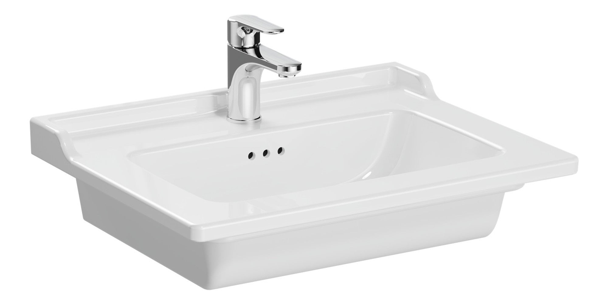 HRD 610x475mm 1TH Vanity Basin Only