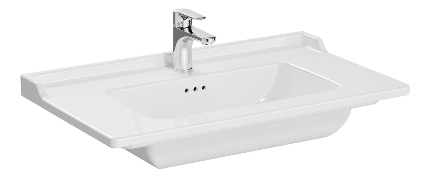 HRD 805x470mm 1TH Vanity Basin with Overflow
