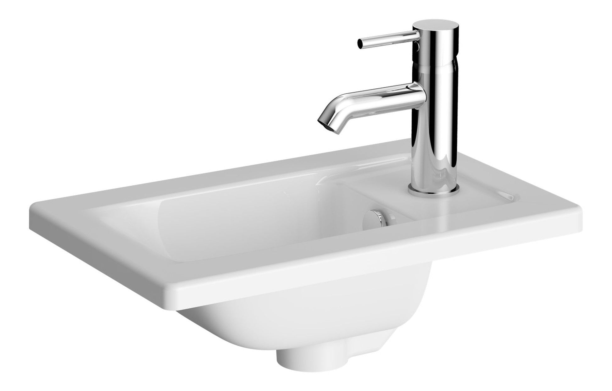 HRD 450x285mm 1TH Basin with Overflow