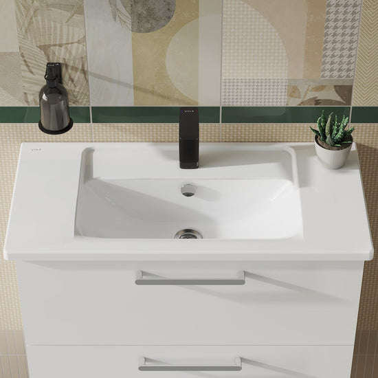 HRD 800x385mm 1TH Vanity Basin with Overflow