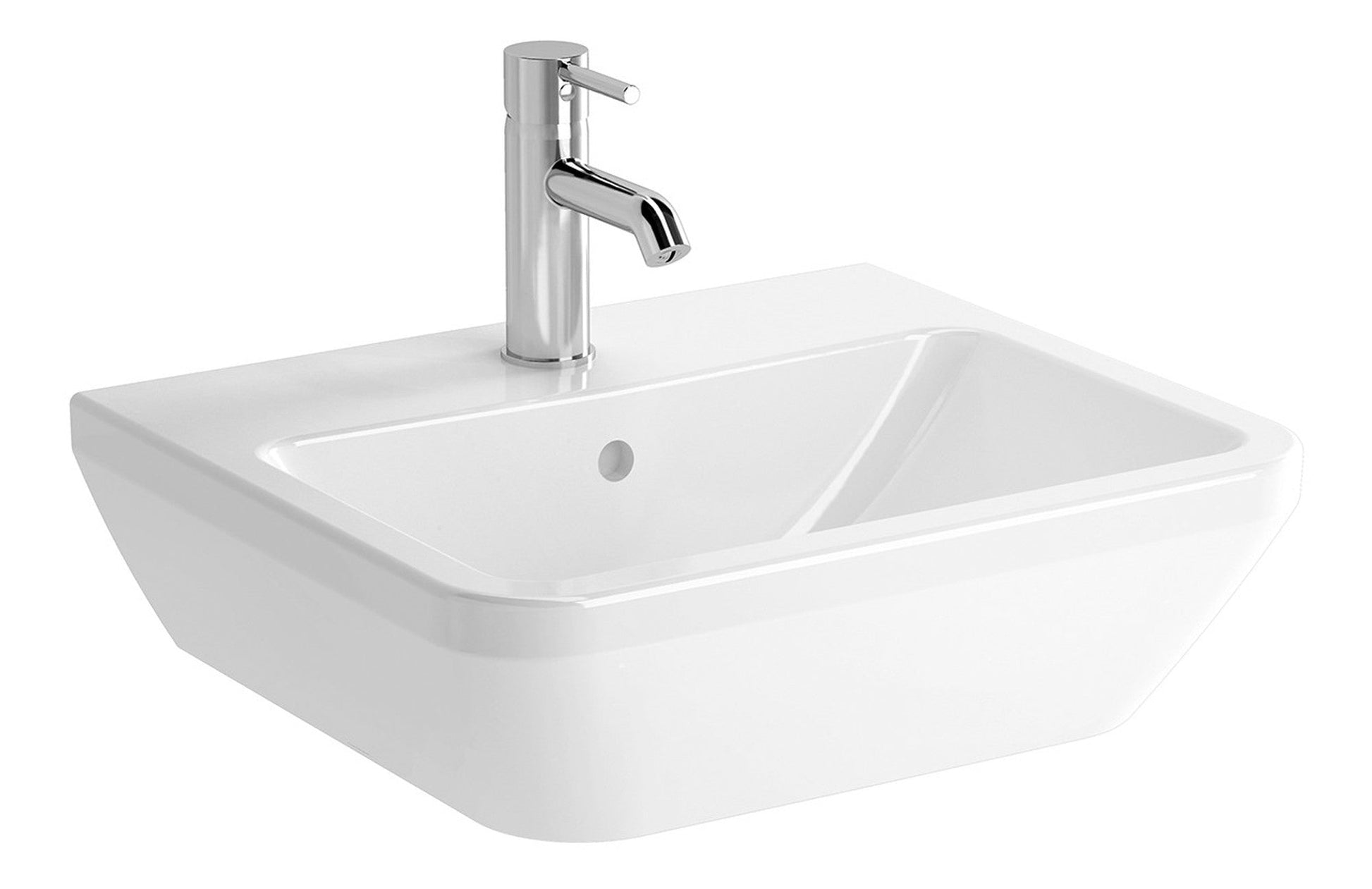 HRD 500x430mm 1TH Basin with Overflow