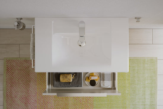 HRD 800x465mm 1TH Vanity Basin with Overflow