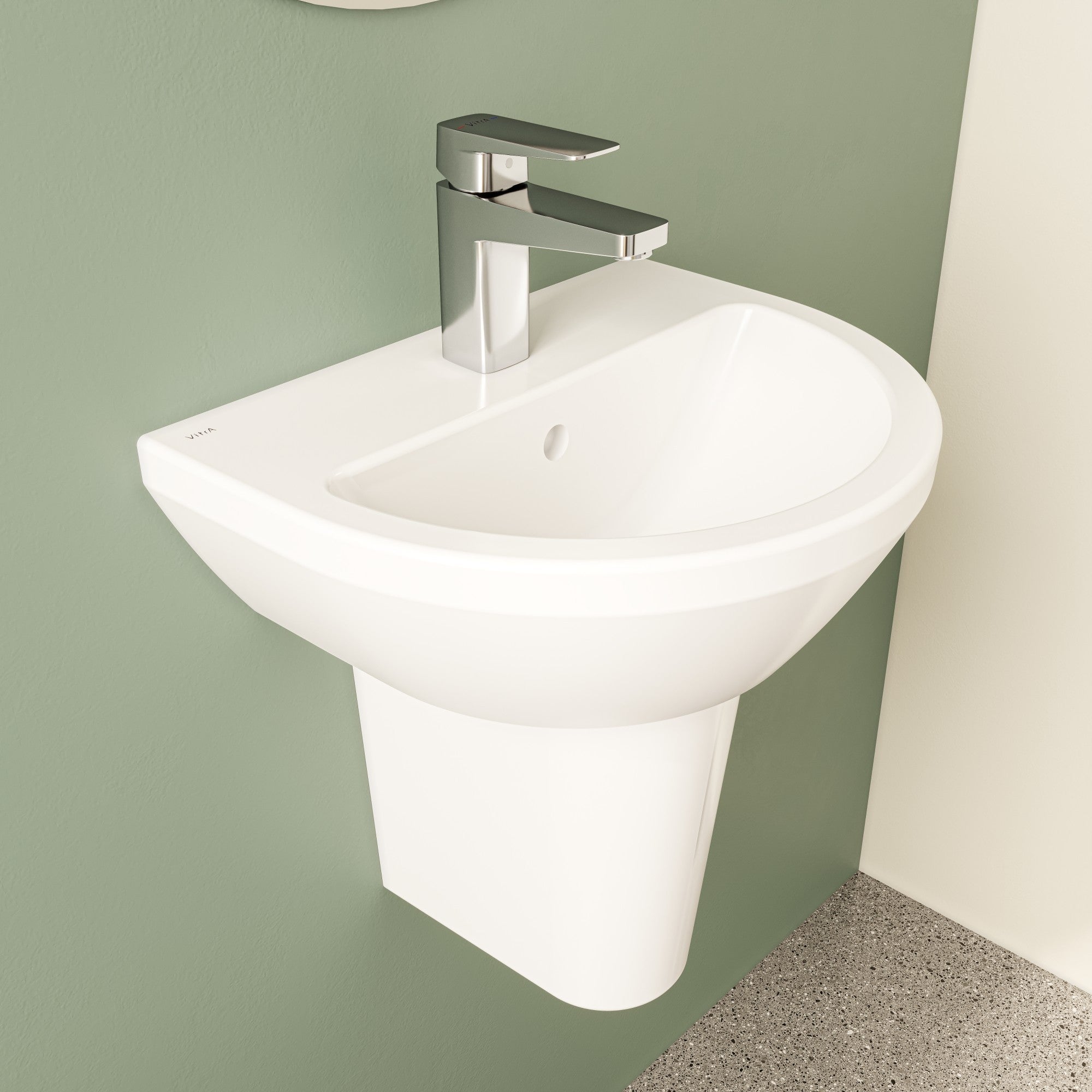 HRD 450x360mm 1TH Basin with Overflow