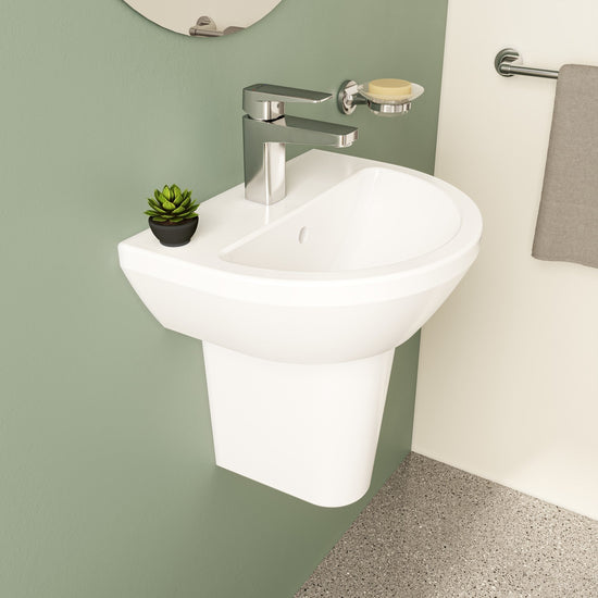 HRD 450x360mm 1TH Basin with Overflow