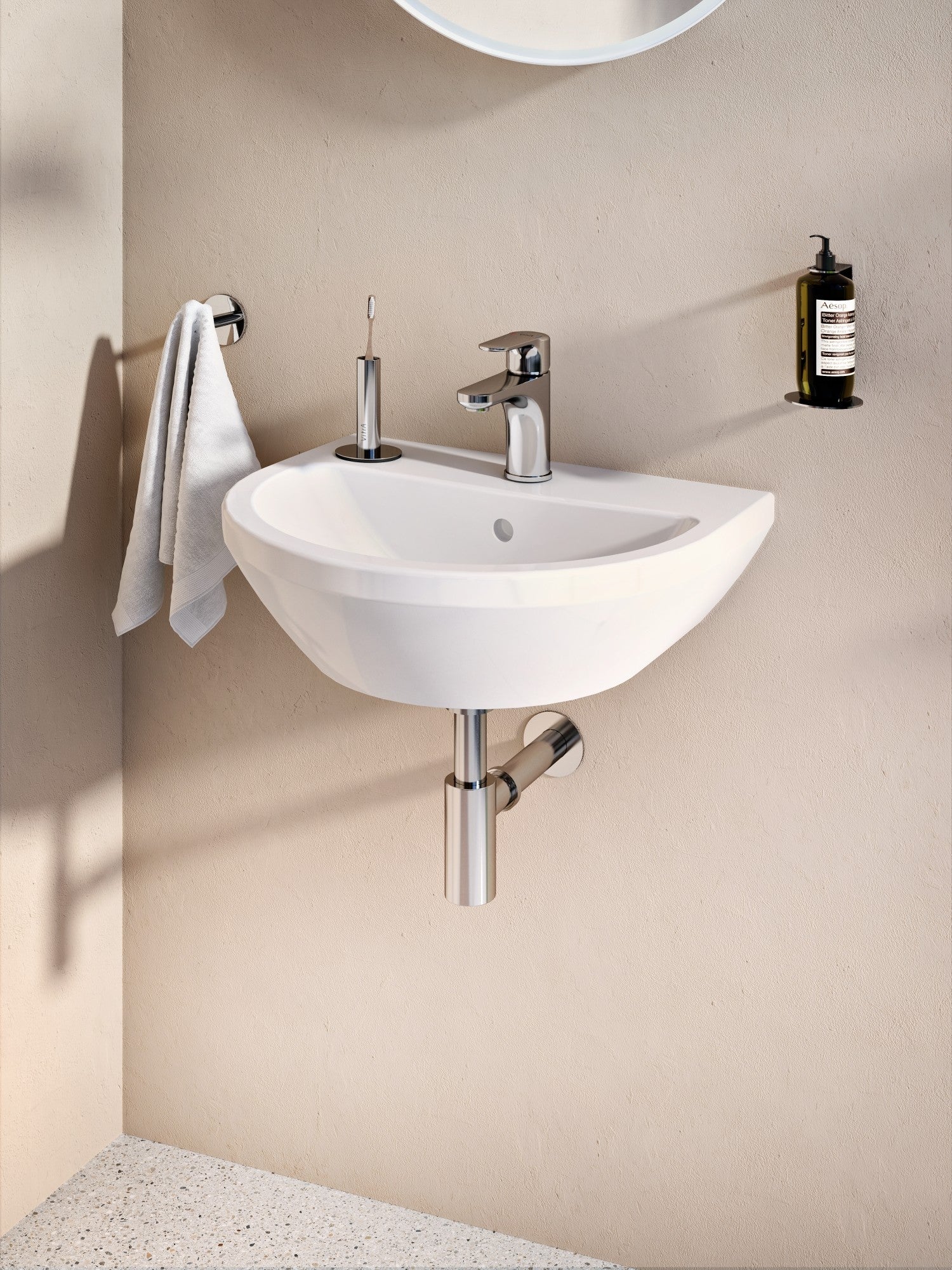 HRD 495x430mm 1TH Basin with Overflow