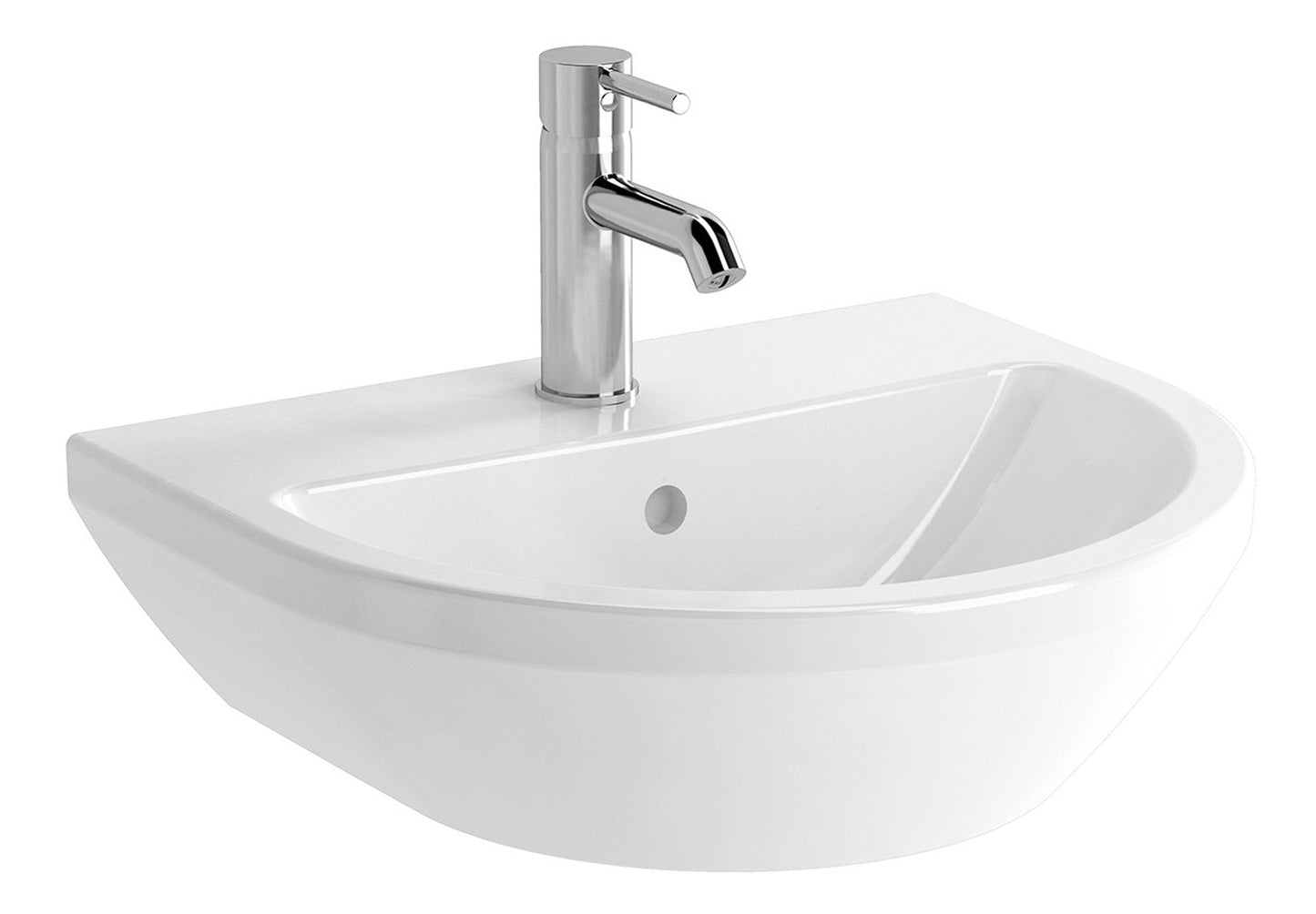 HRD 495x430mm 1TH Basin with Overflow
