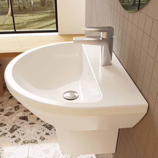 HRD 595x465mm 1TH Basin with Overflow