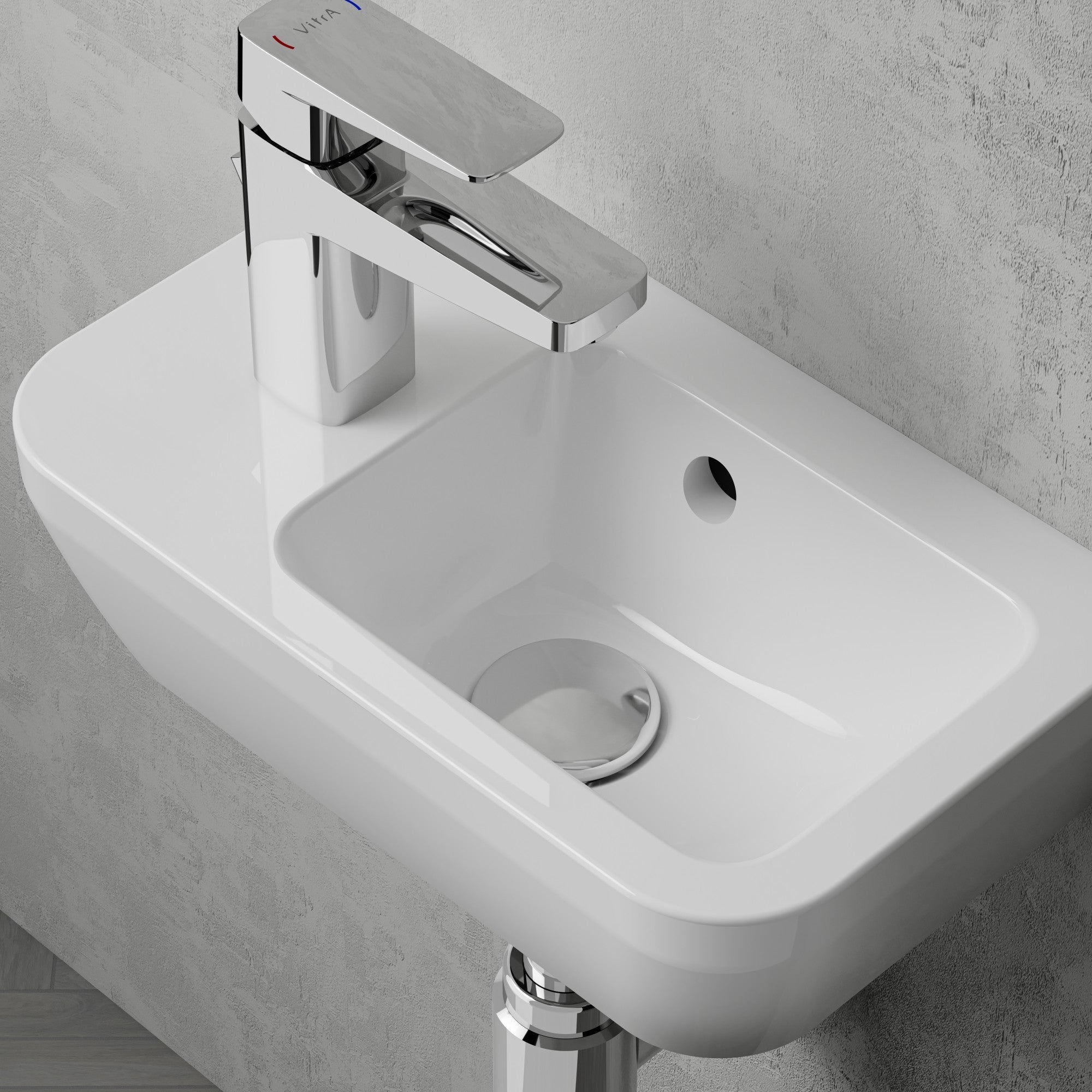 HRD 370x220mm 1TH Compact Basin (No Overflow)