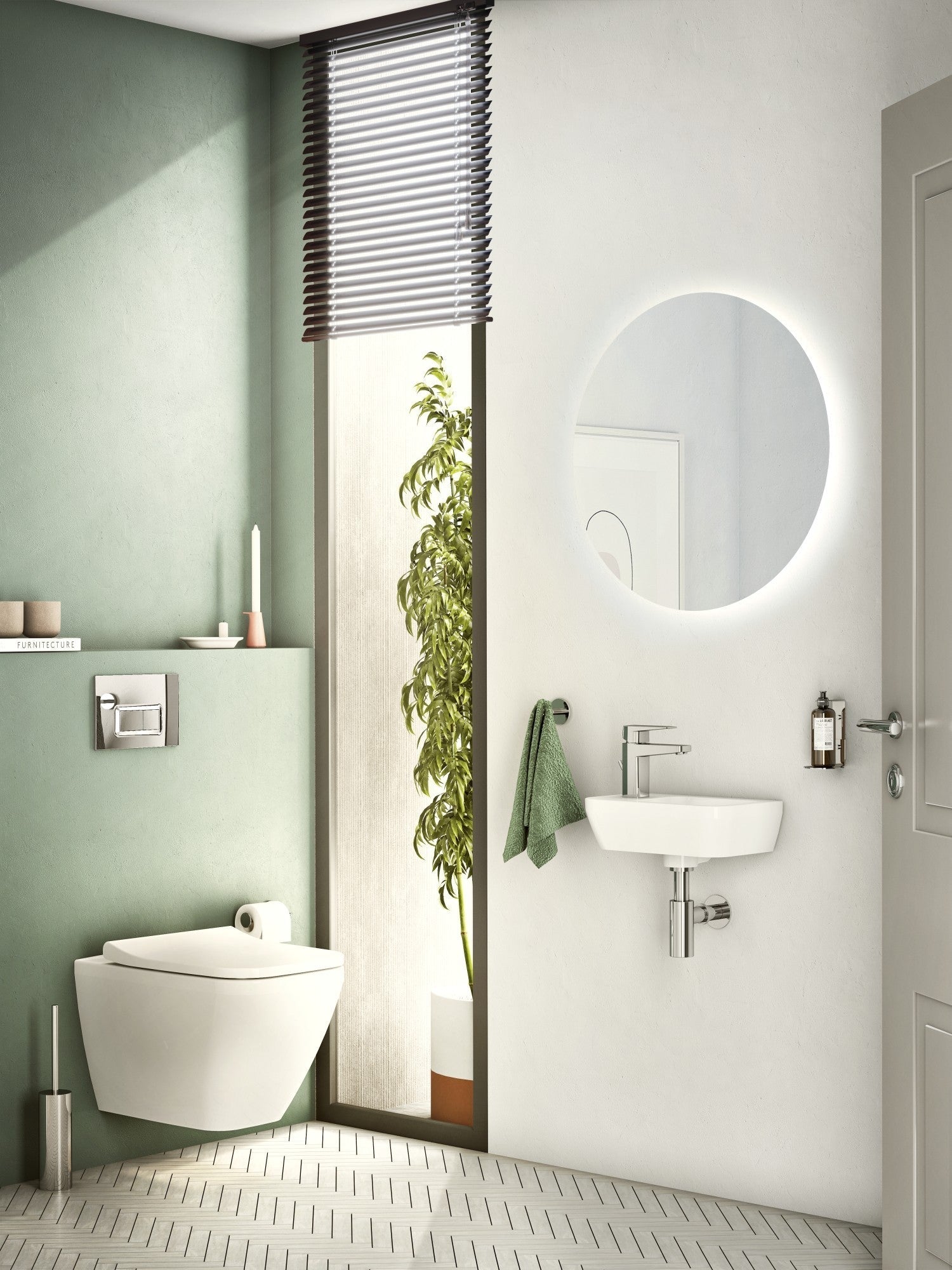 HRD 370x220mm 1TH Compact Basin (No Overflow)