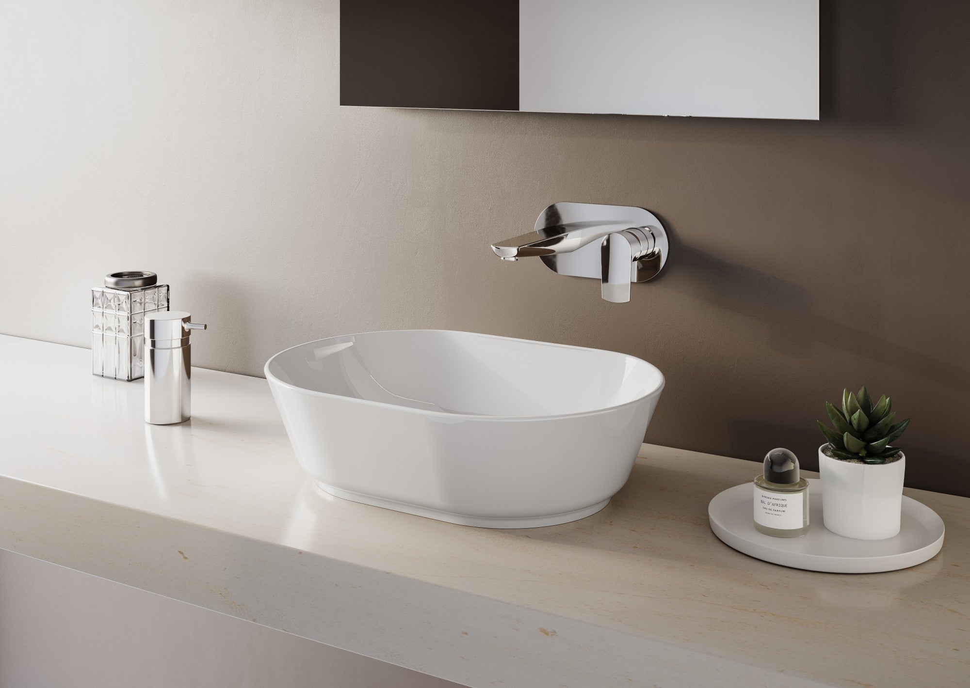 HRD 545x400mm 0TH Basin with Overflow