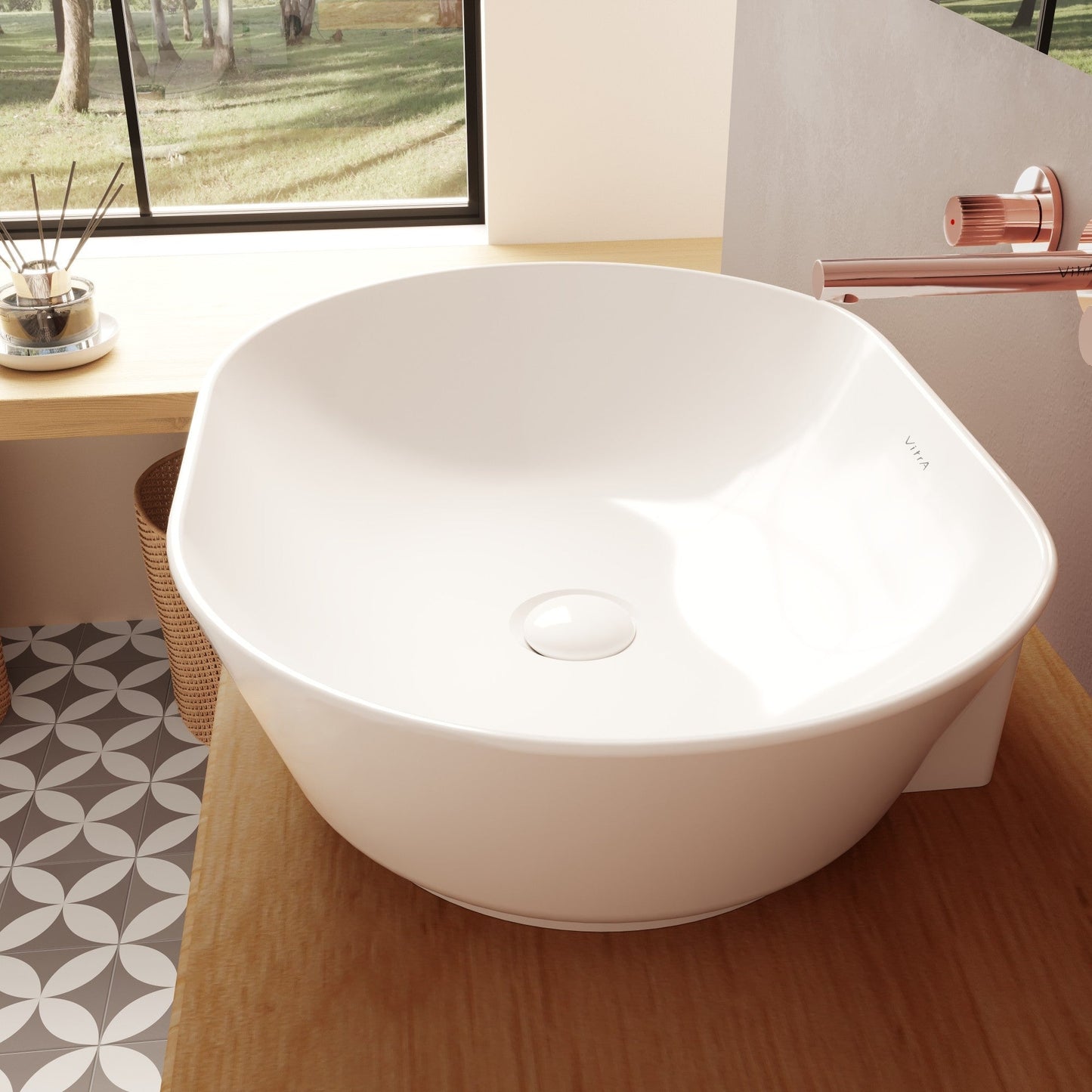 HRD 545x400mm 0TH Basin (No Overflow)