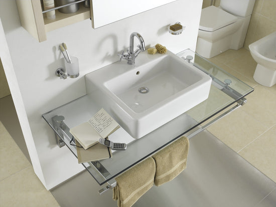 HRD 500x440mm 1TH Countertop Basin with Overflow
