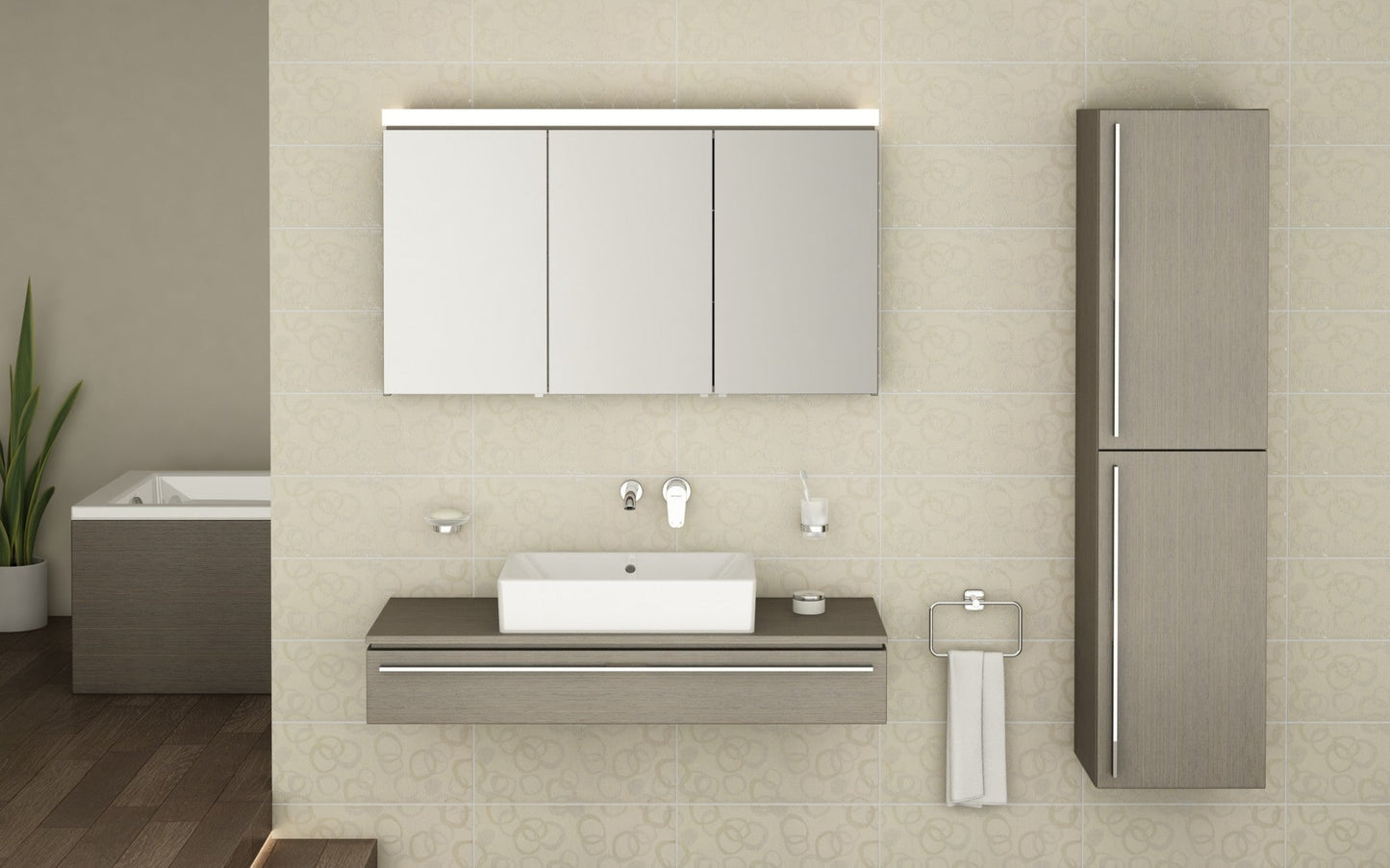 HRD 500x380mm 0TH Basin with Overflow