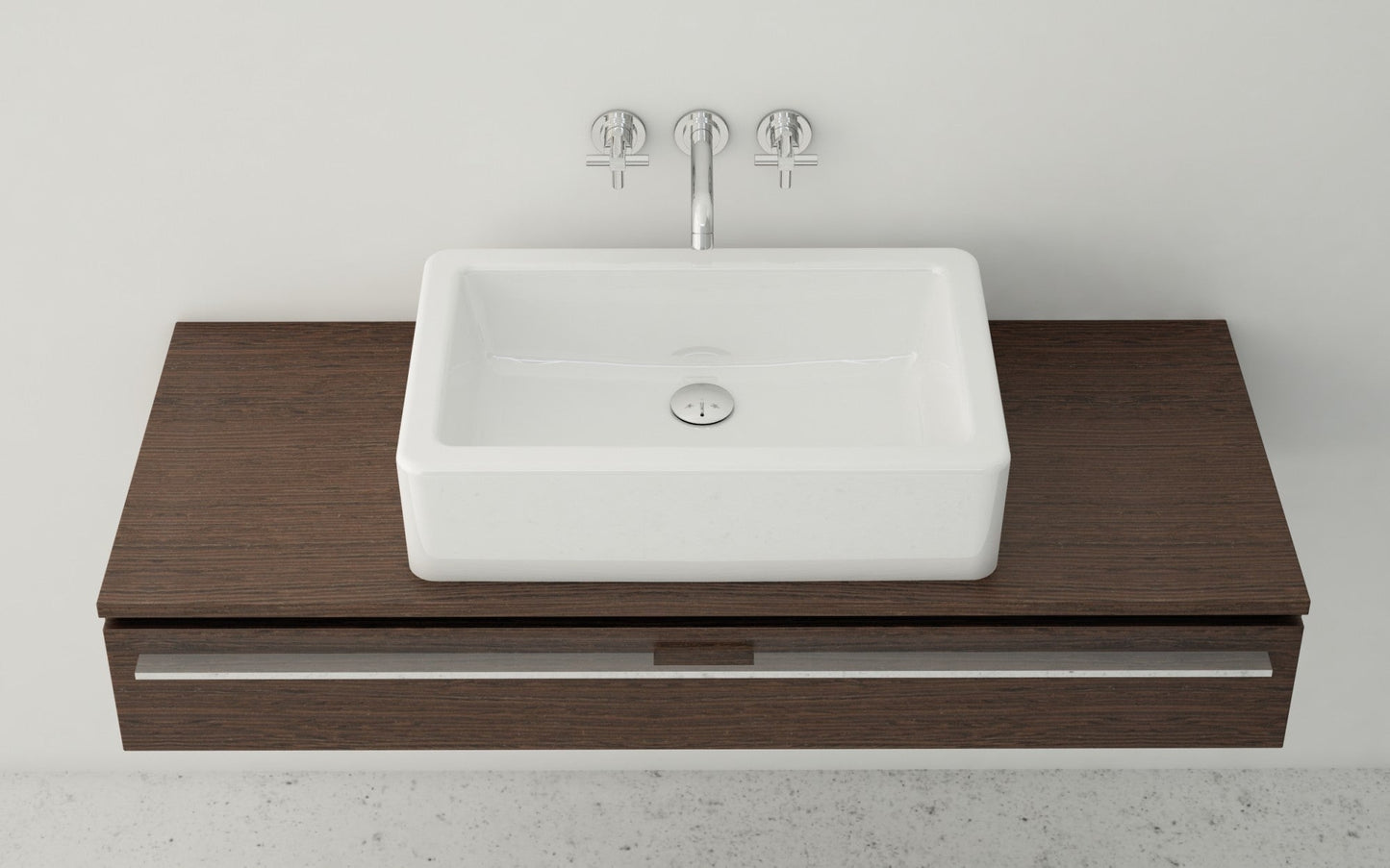 HRD 500x380mm 0TH Basin (No Overflow)