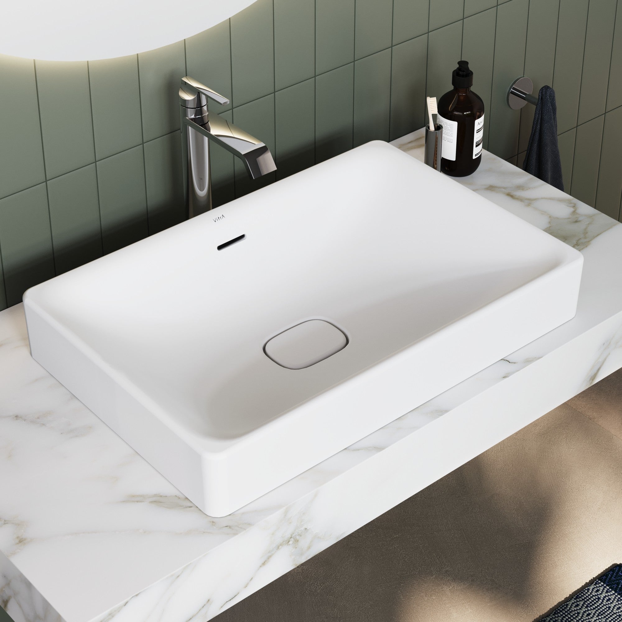 Sabira Suit Tall Basin Mixer (Top Handle)