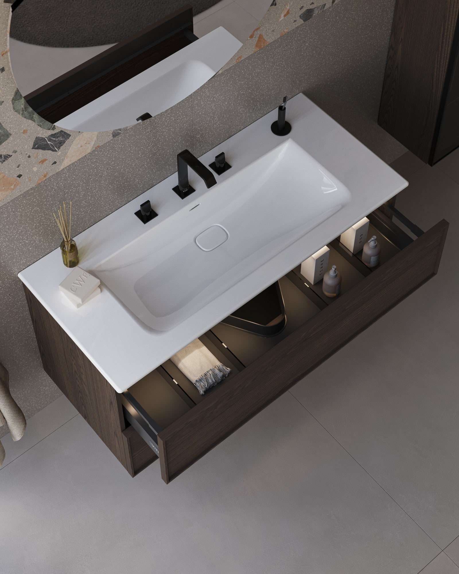 Sabira Suit 3-Hole Basin Mixer