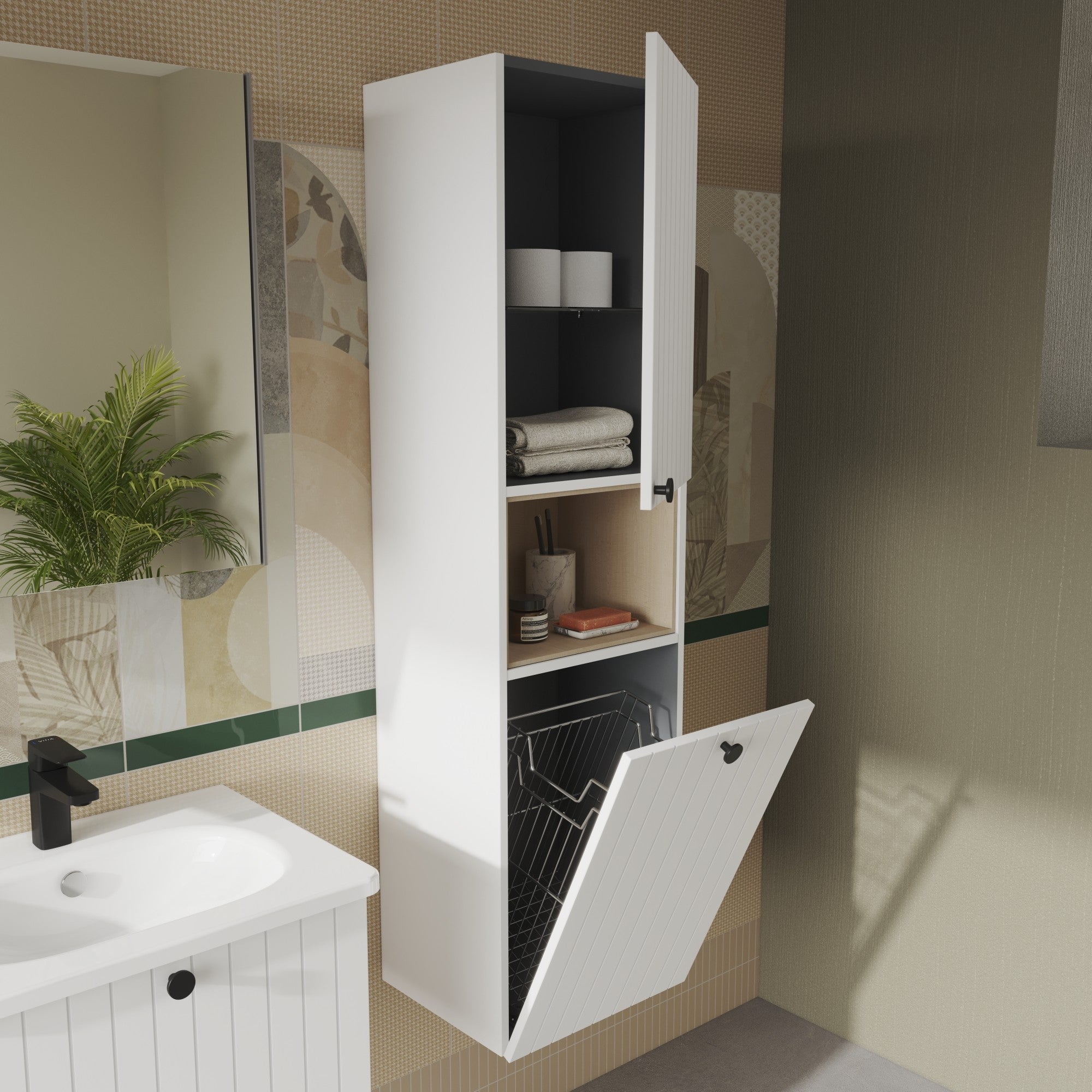 HRD 600x460mm 1TH Vanity Basin with Overflow