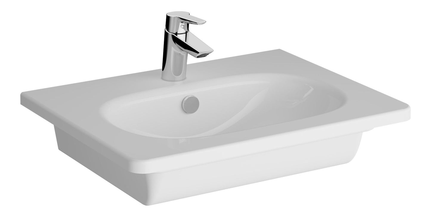HRD 600x460mm 1TH Vanity Basin with Overflow