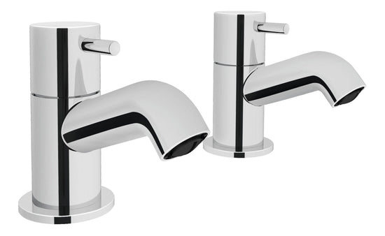 Sabira Minimax S Bath Pillar Taps