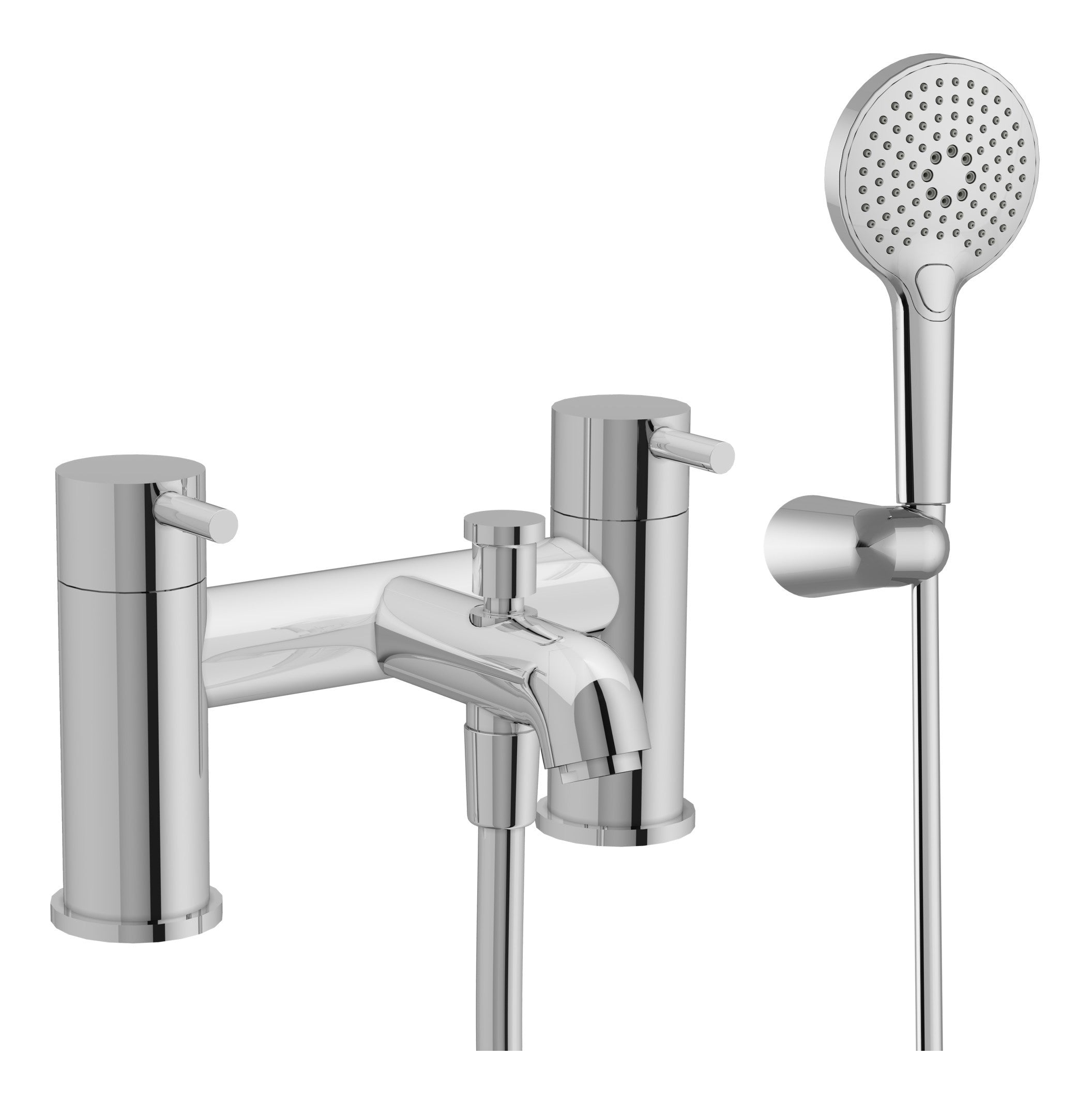 Sabira Minimax S 2-Hole Bath/Shower Mixer