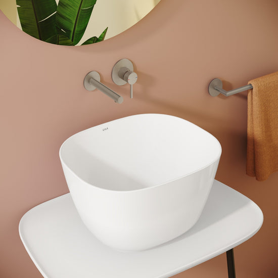 Sabira Origin Wall Mounted 2-Hole Basin Mixer