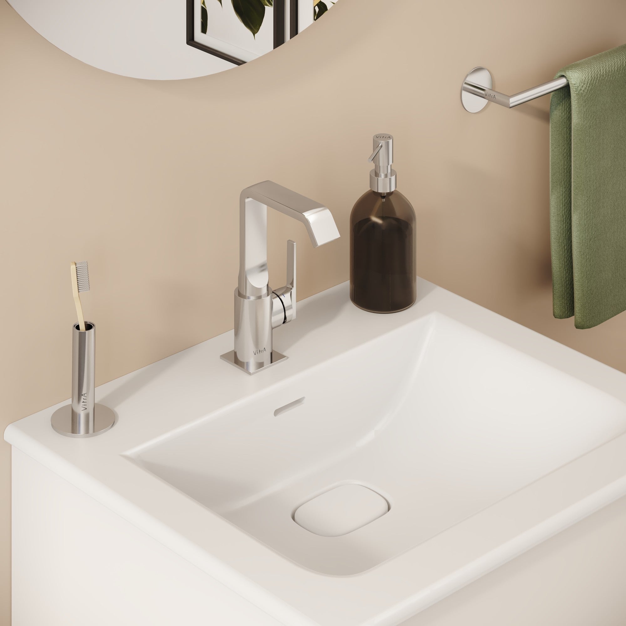 Sabira Suit Basin Mixer (Side Handle)