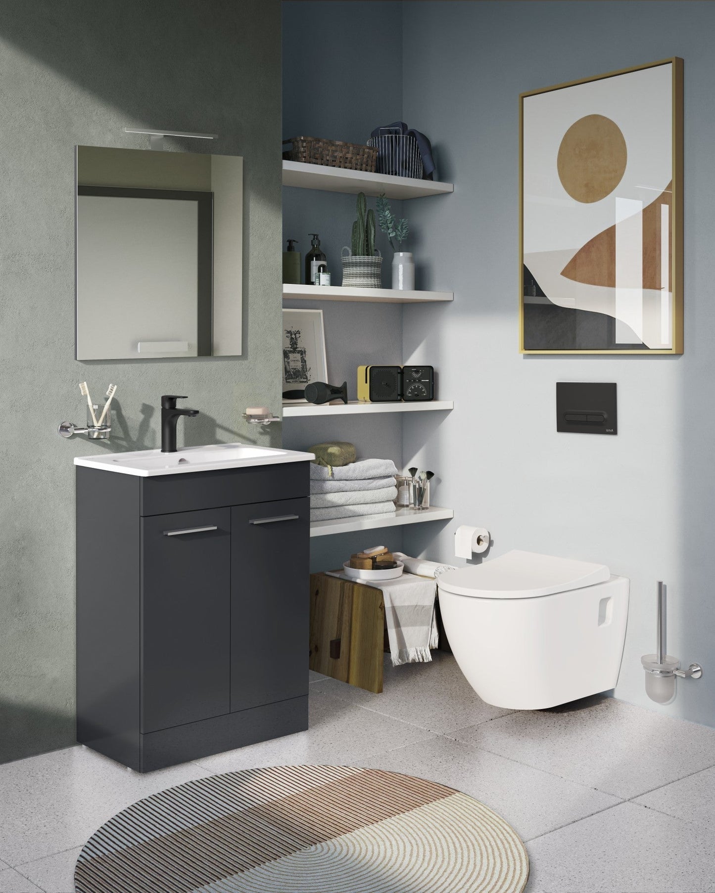 Sabira Root Round Basin Mixer