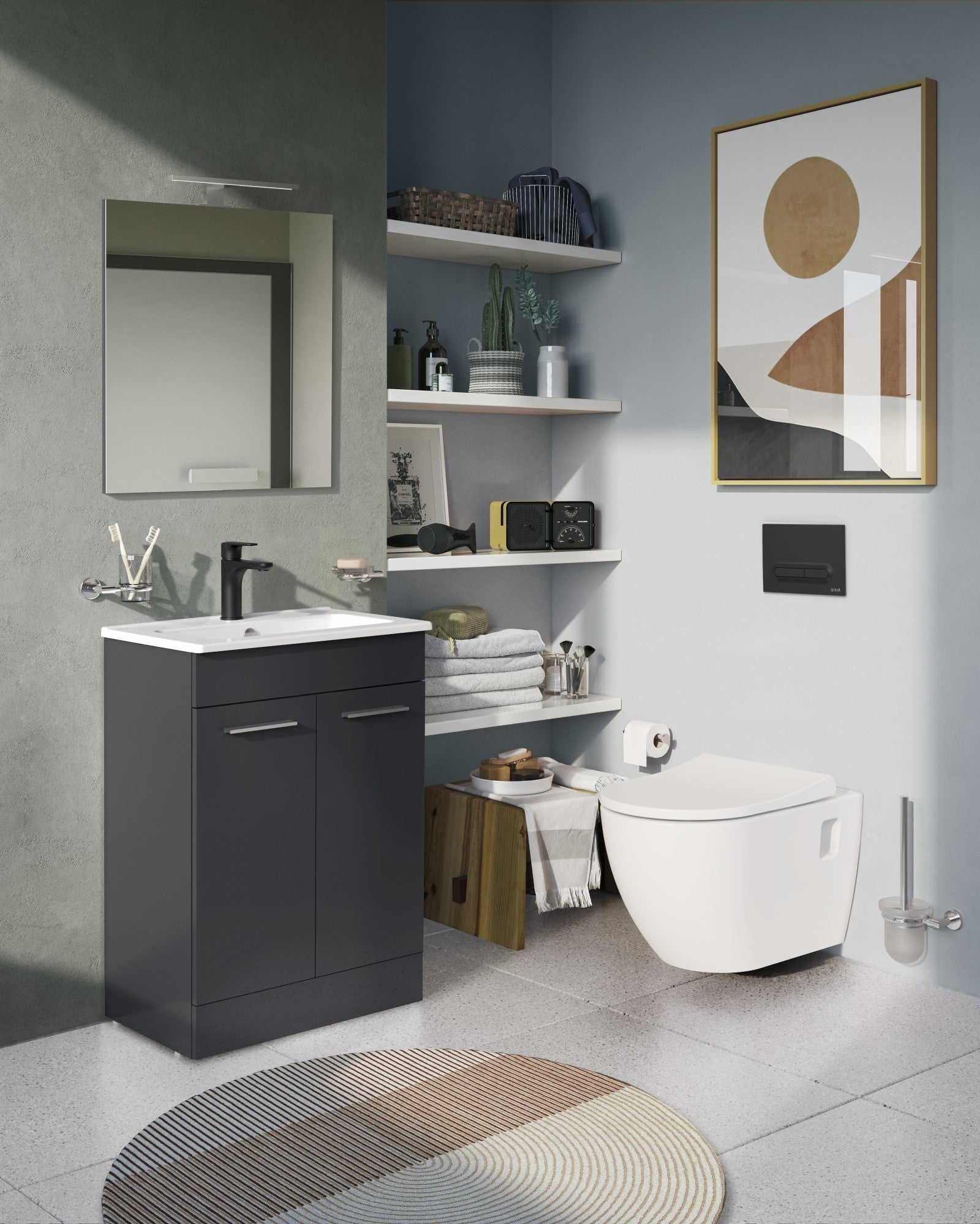 Sabira Root Round Basin Mixer