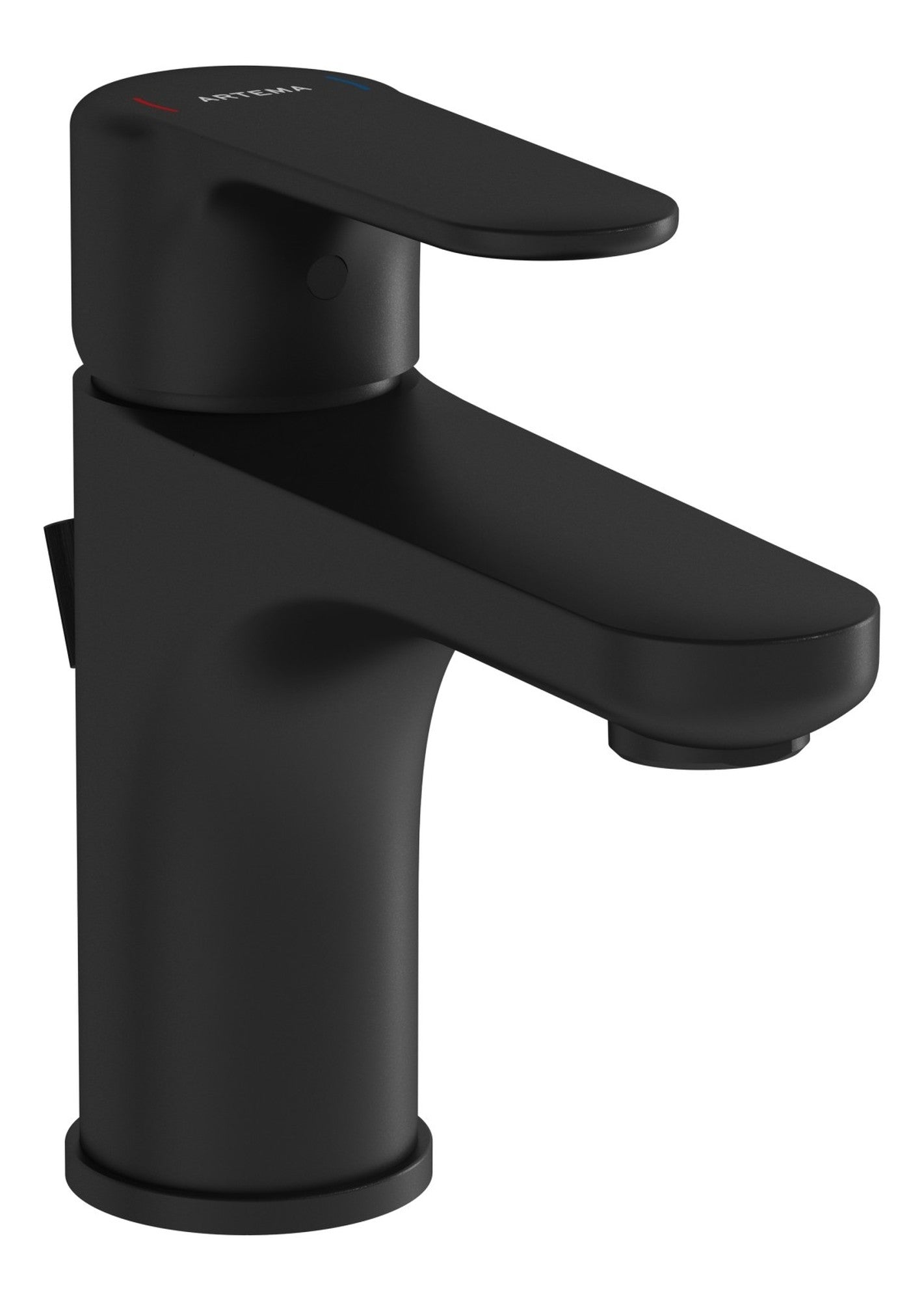Sabira Root Round Compact Basin Mixer w/Waste Lever