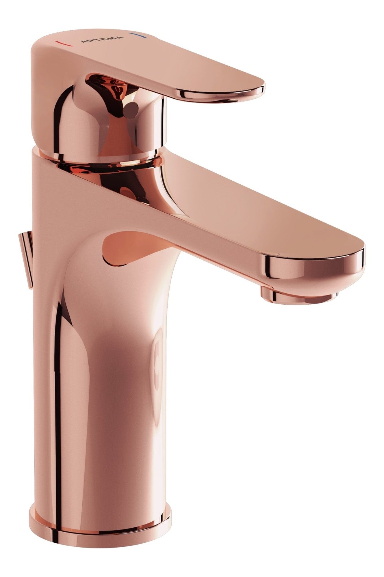 Sabira Root Round Basin Mixer w/Waste Lever