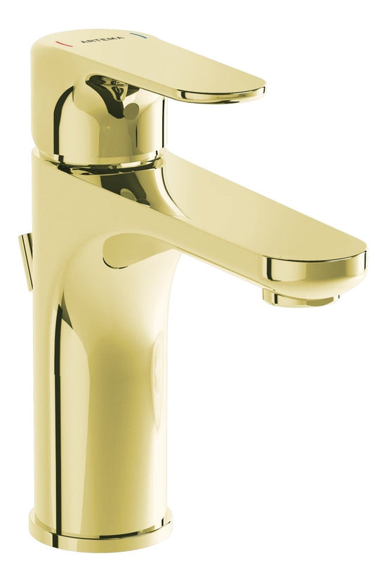 Sabira Root Round Basin Mixer w/Waste Lever