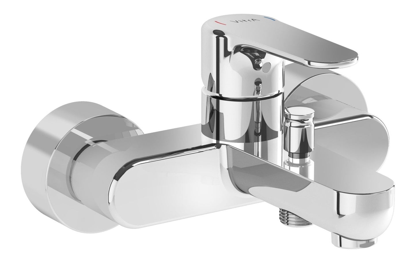 Sabira Root Round Wall Mounted Bath/Shower Mixer