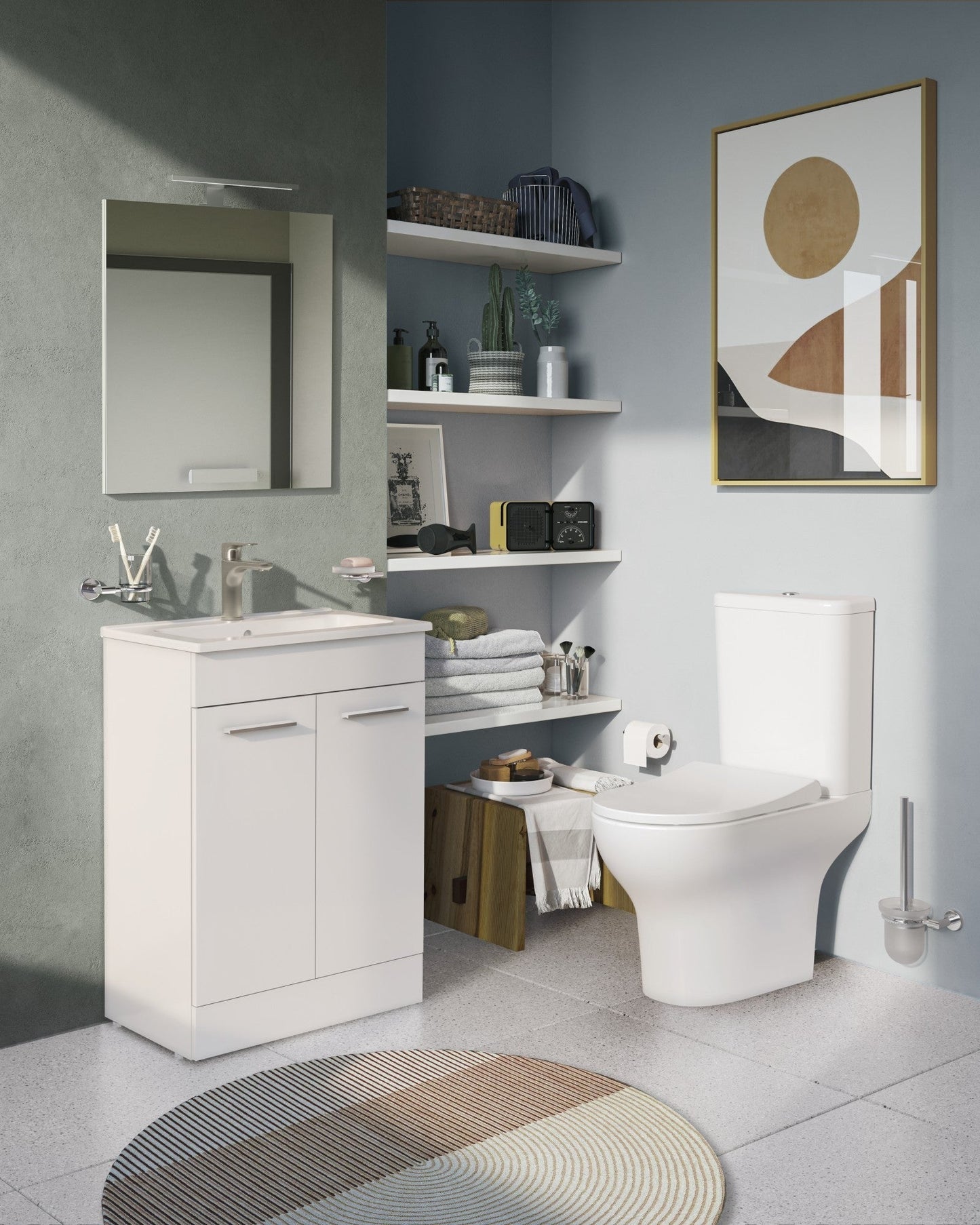Sabira Root Square Basin Mixer