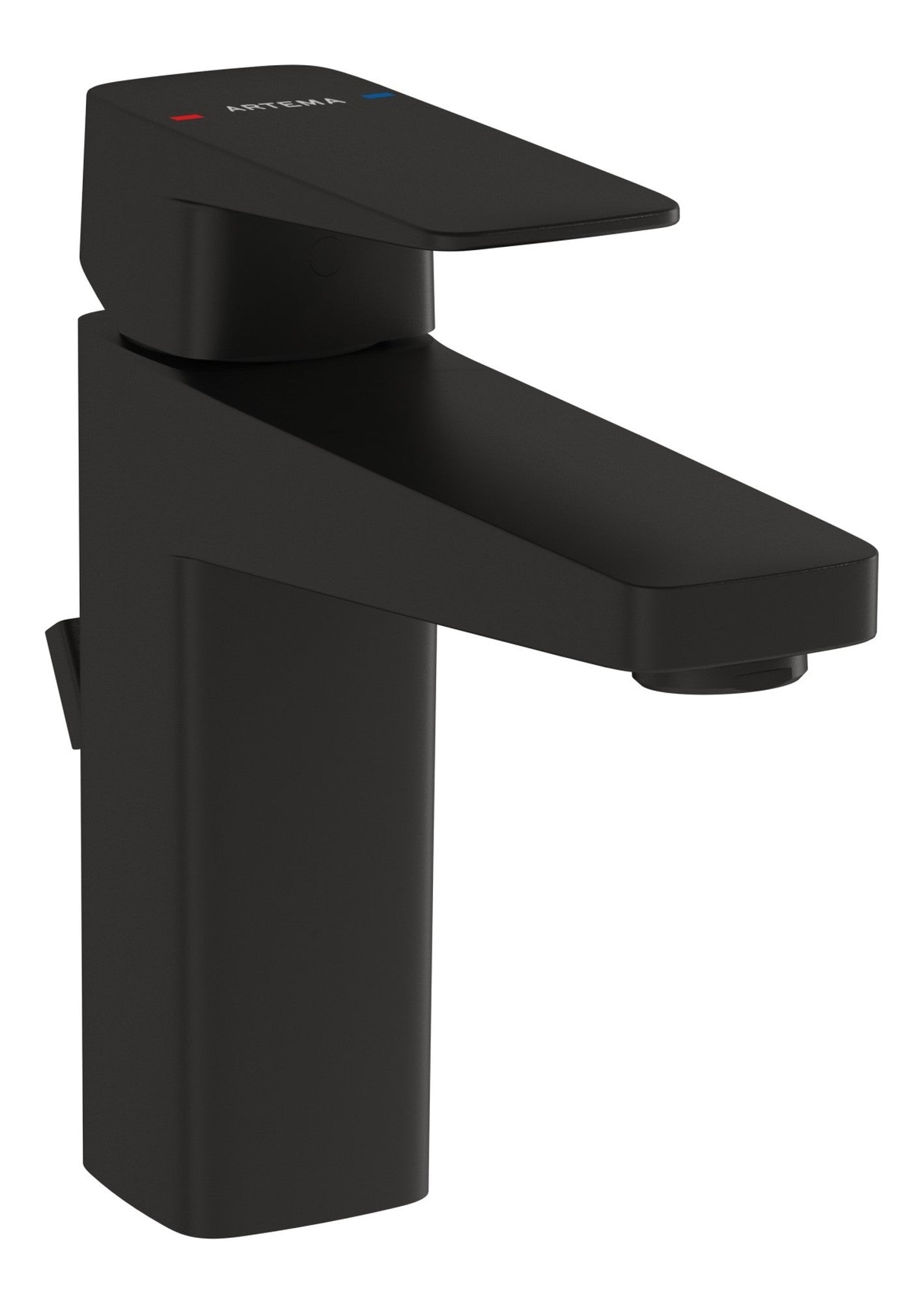 Sabira Root Square Basin Mixer w/Waste Lever