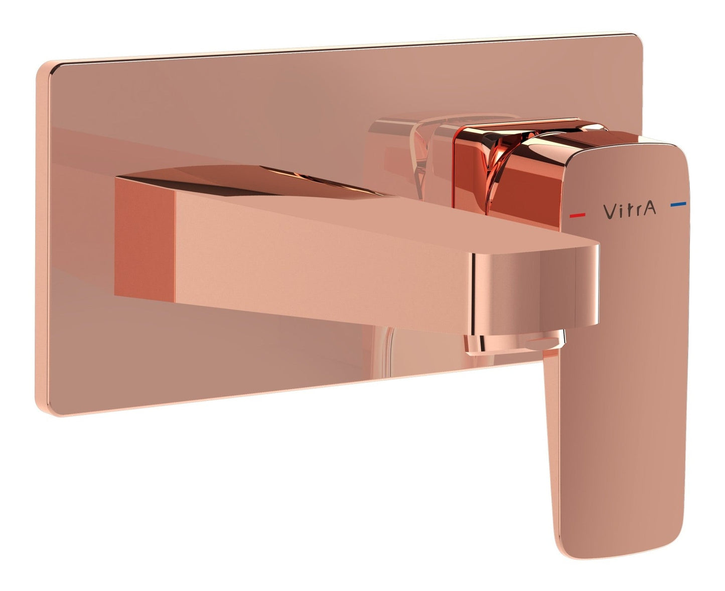 Sabira Root Square Wall Mounted Basin Mixer