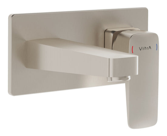 Sabira Root Square Wall Mounted Basin Mixer