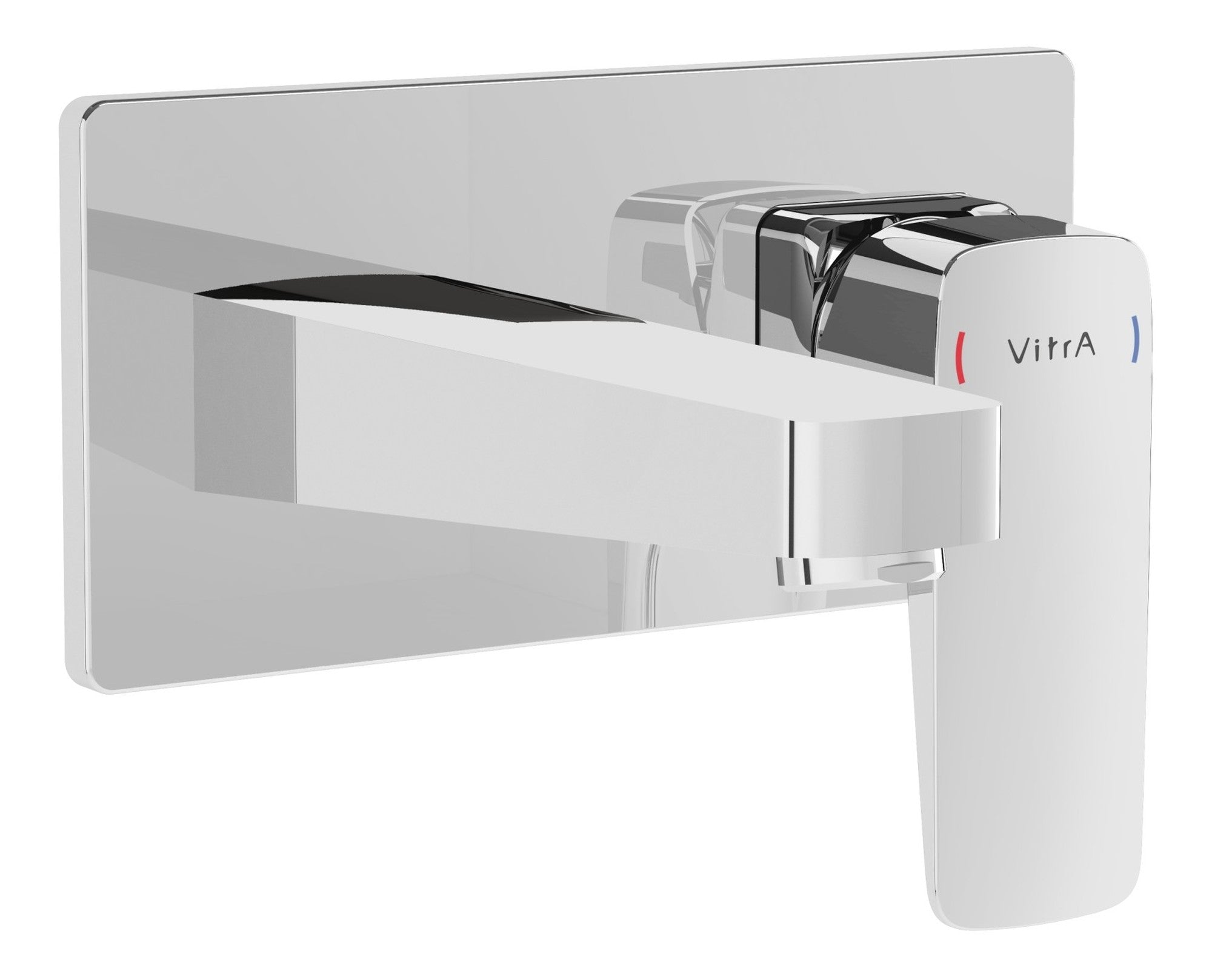 Sabira Root Square Wall Mounted Basin Mixer