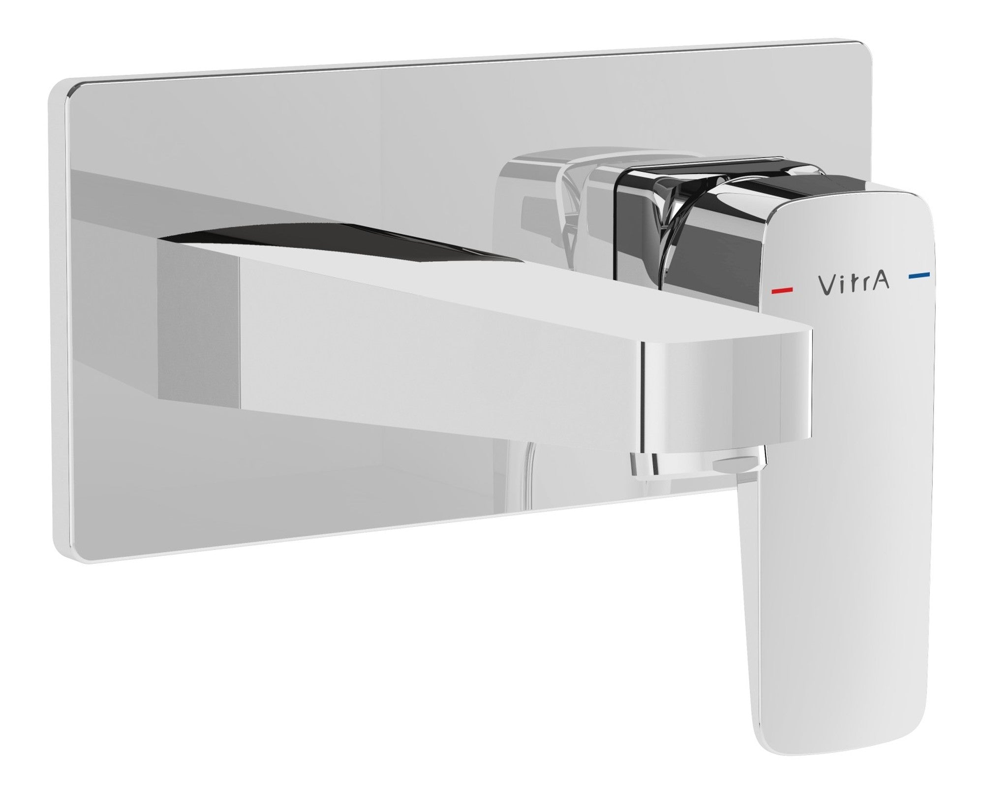 Sabira Root Square Wall Mounted Basin Mixer