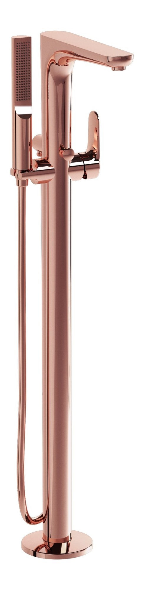 Sabira Root Round Floor Standing Bath/Shower Mixer